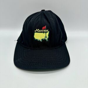 Vintage Masters Augusta National American Needle Adjustable Leather Strap Hat